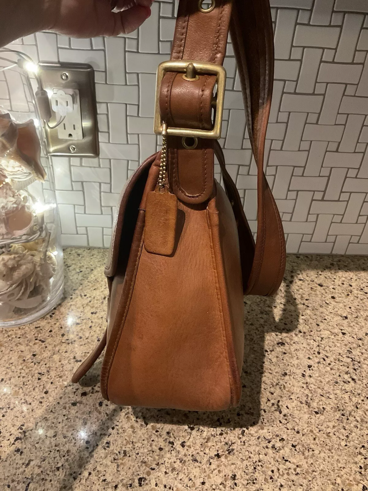Coach Courier Vintage Bonnie Cashin Bag Glovetanned Leather
