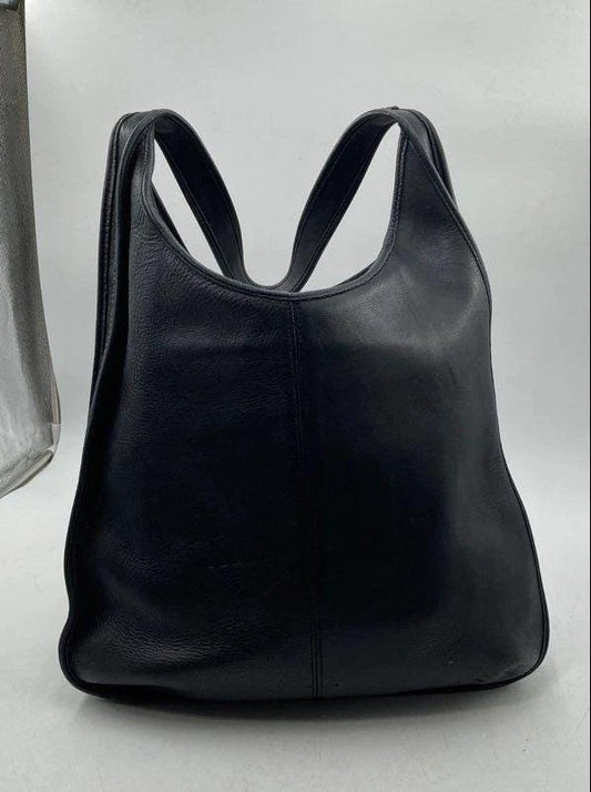 Rare Vintage Coach Womens Ergo Black Leather Hobo Bag Extra-Large
